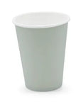 Disposable White Hot Cups & Lids