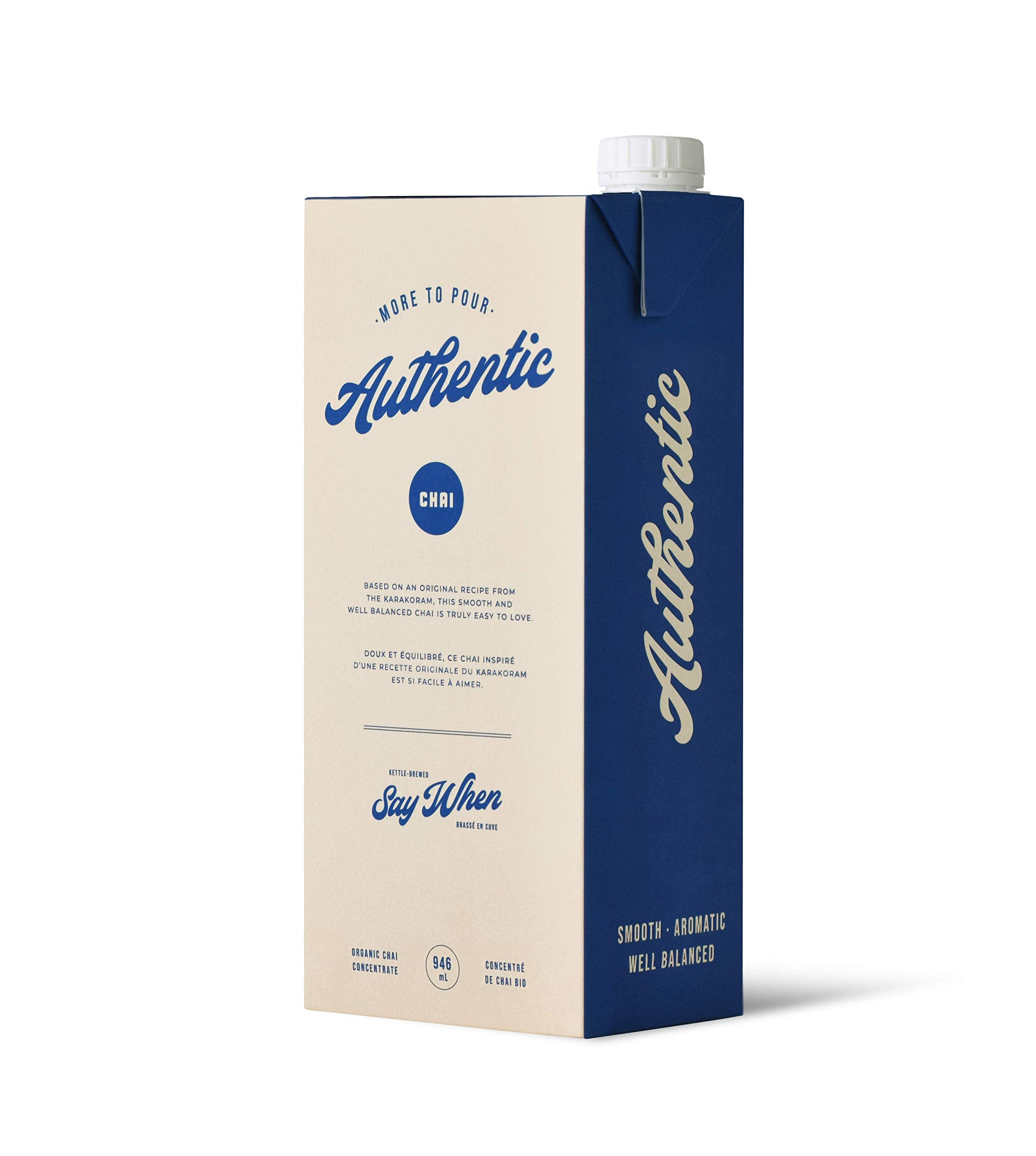 Say When Chai (12x946ml) - Wholesale – Coastal Wholesale